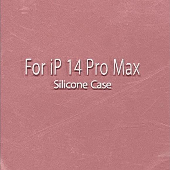 Pink IPhone 14 Pro Max silicone phone case, NWOT - Picture 4 of 4